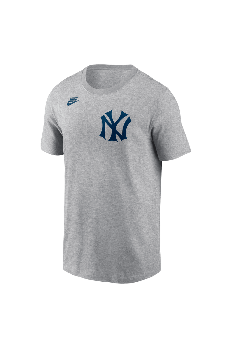 Men's Nike Derek Jeter Heather Gray New York Yankees Cooperstown Collection Name & Number T-Shirt, Alternate, color, Heather Gray