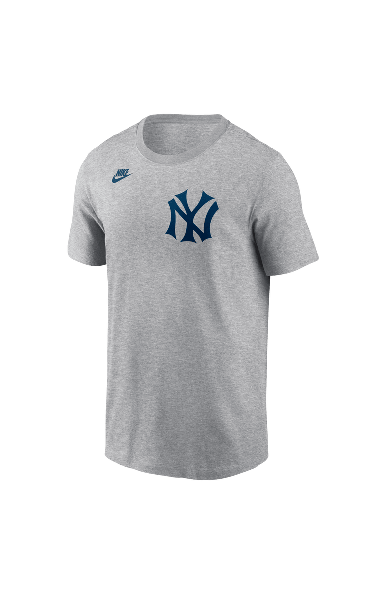 Nike Men's Nike Derek Jeter Heather Gray New York Yankees Cooperstown Collection Name & Number T-Shirt, Alternate, color, Heather Gray