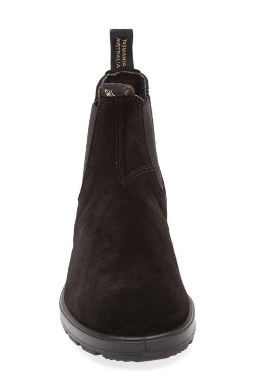 Blundstone Footwear Original Water Resistant Chelsea Boot In Black Suede