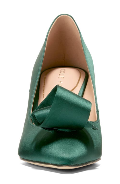 Cole Haan Florette Pointed Toe Pump In Green