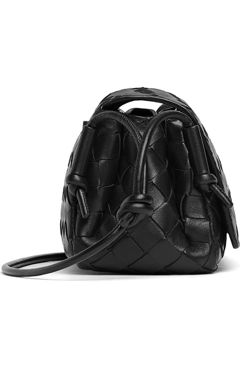 Bottega Veneta Discoteca Intrecciato Leather Crossbody Pouch, Alternate, color,
