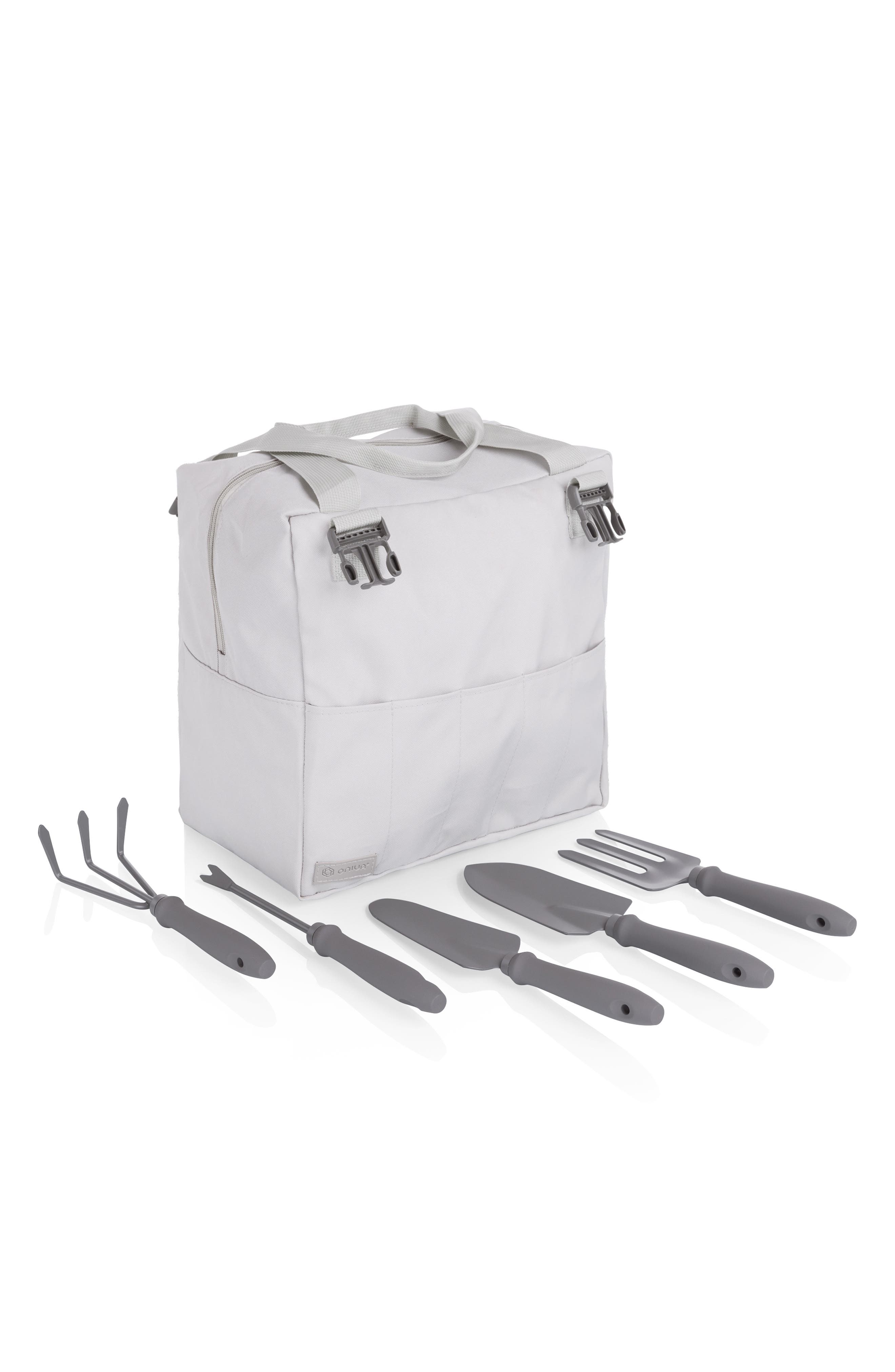 Picnic Time Gardener Folding Seat with Tools