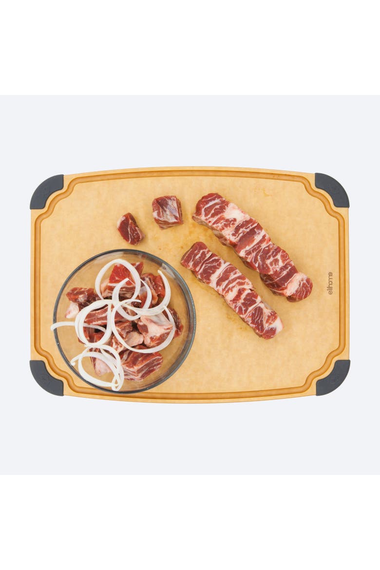 Essential Series Cutting Board, Large- 14" x 10", Main, color, Natural