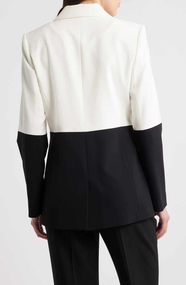 Tahari ASL Colorblock Blazer, Alternate, color,