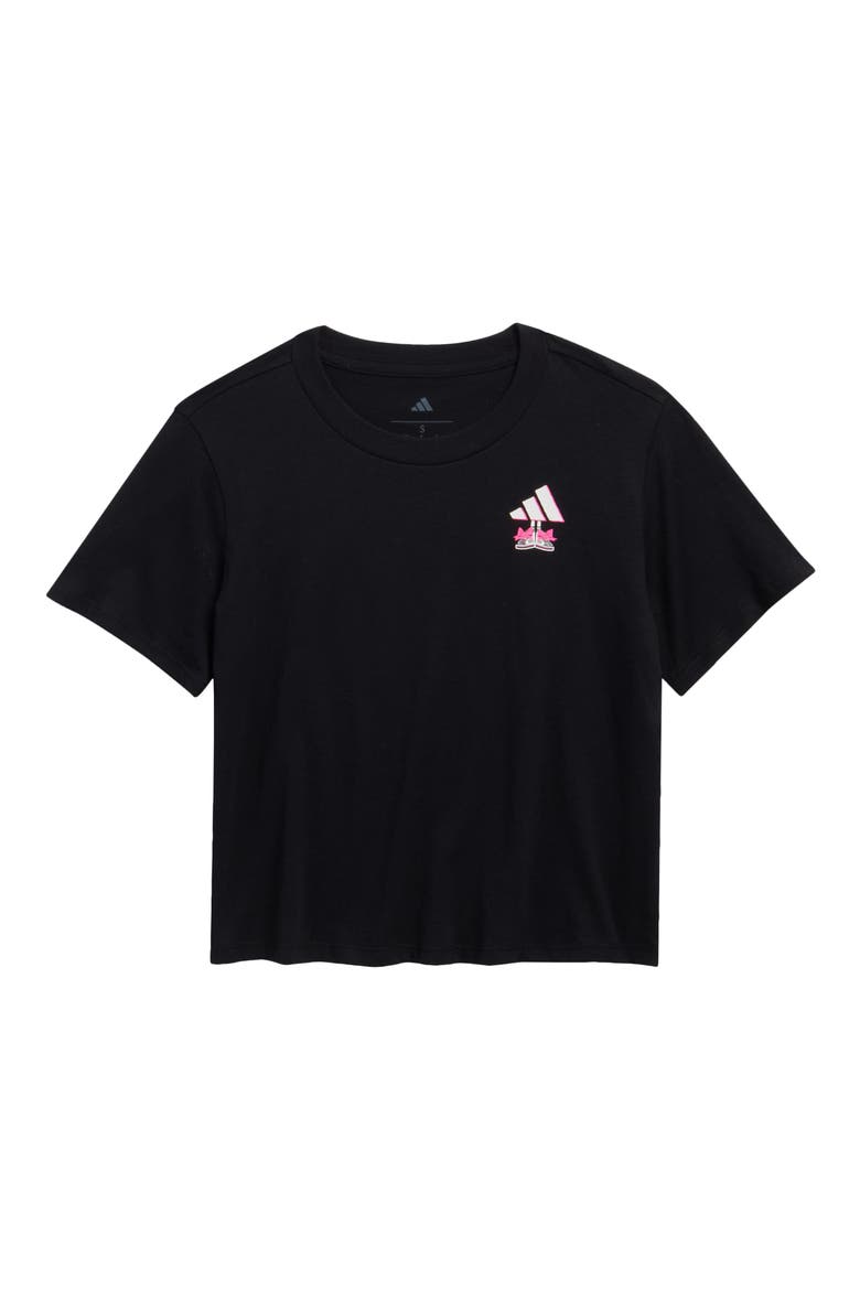 Kids' Boombox Cotton Graphic T-Shirt, Main, color, BLACK