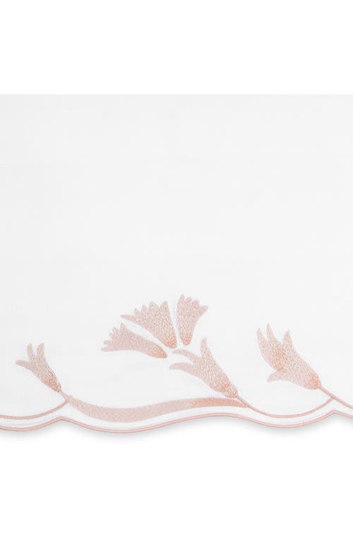 Matouk Marcella Egyptian Cotton Pillow Sham In Pink