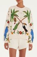 FARM Rio Coconut Trees Come to Rio Sweatshirt
