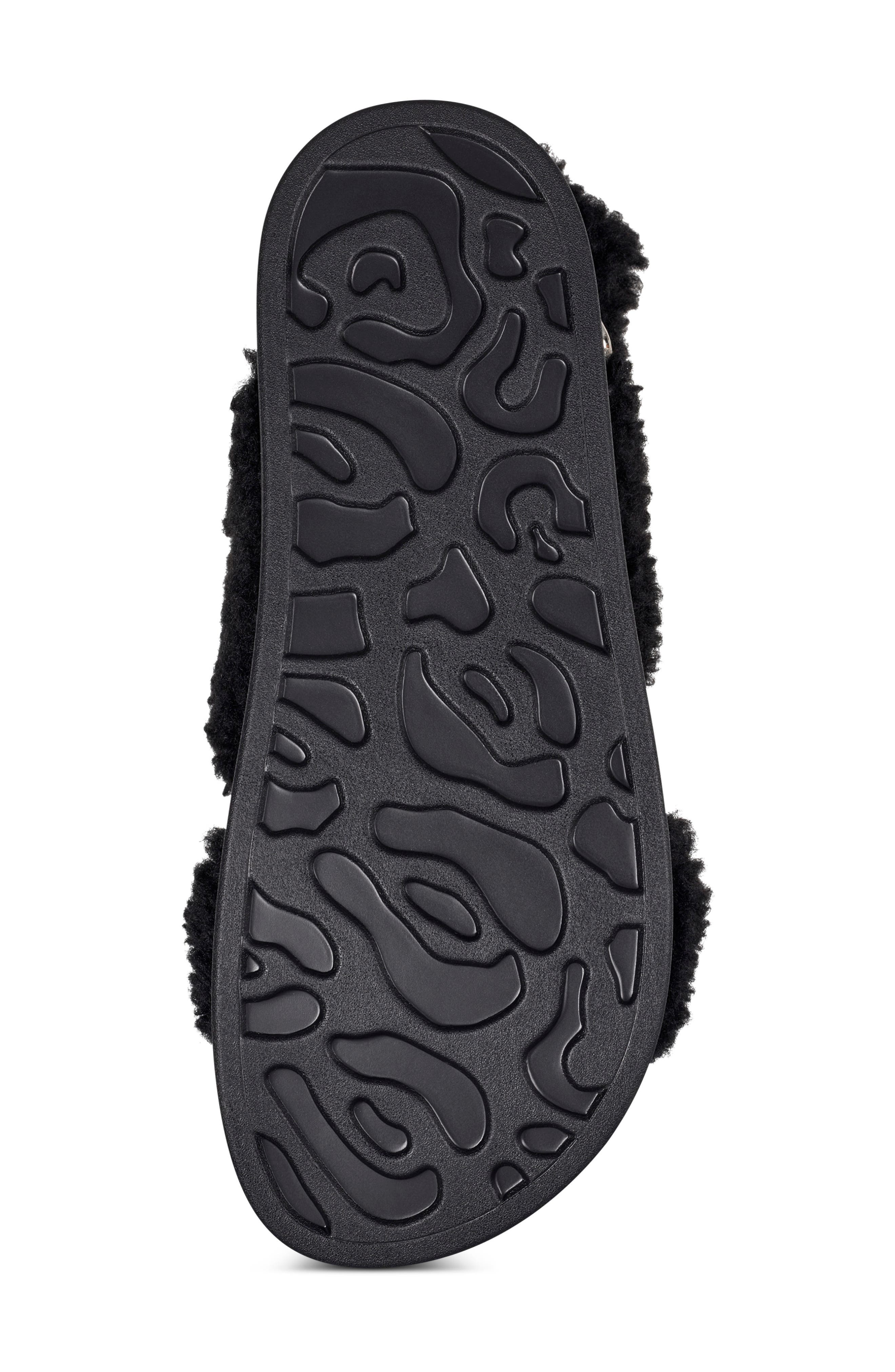 Aerosoles Loma Faux Shearling Slingback Sandal, Alternate, color, 