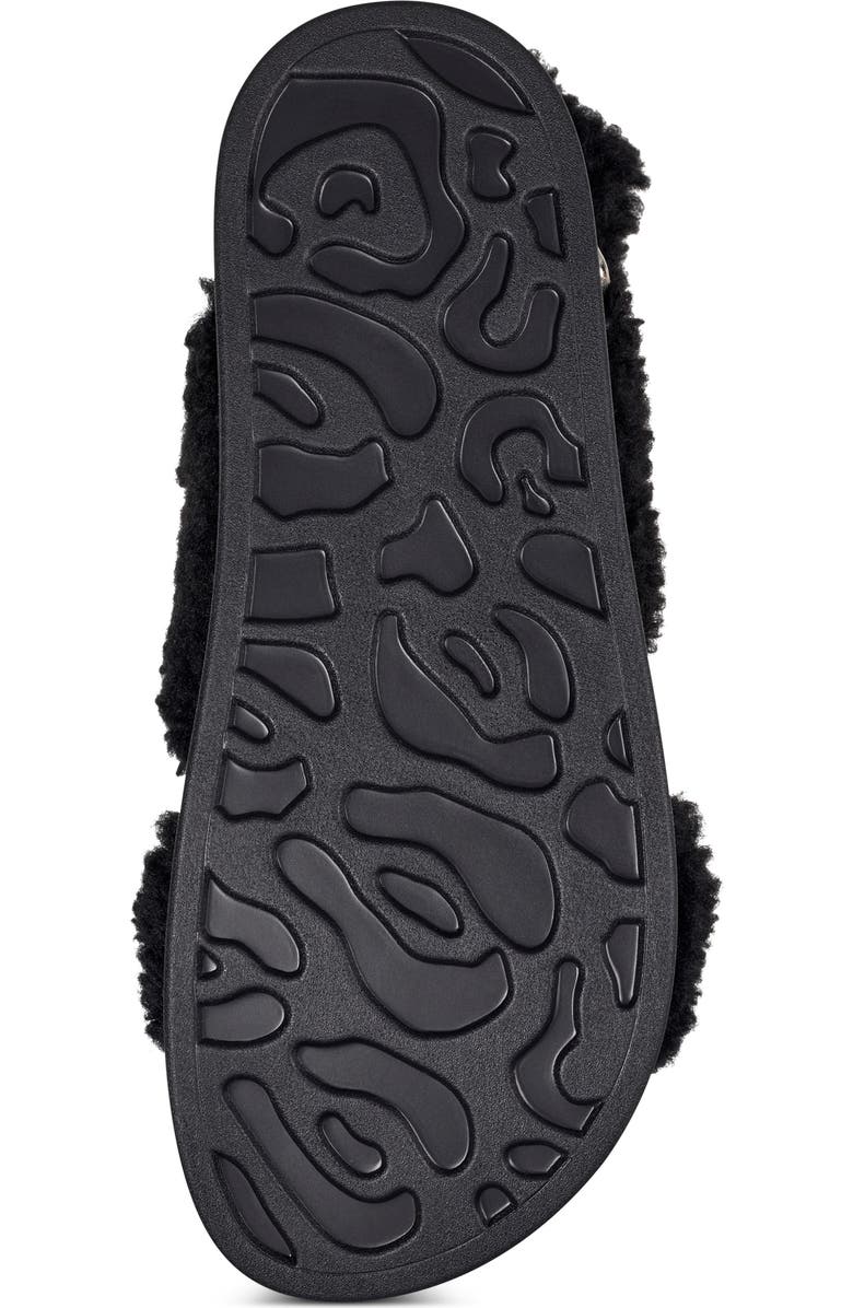 Aerosoles Loma Faux Shearling Slingback Sandal, Alternate, color,