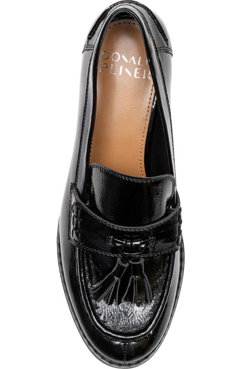 Donald Pliner Tassel Loafer Pump, Alternate, color, Black