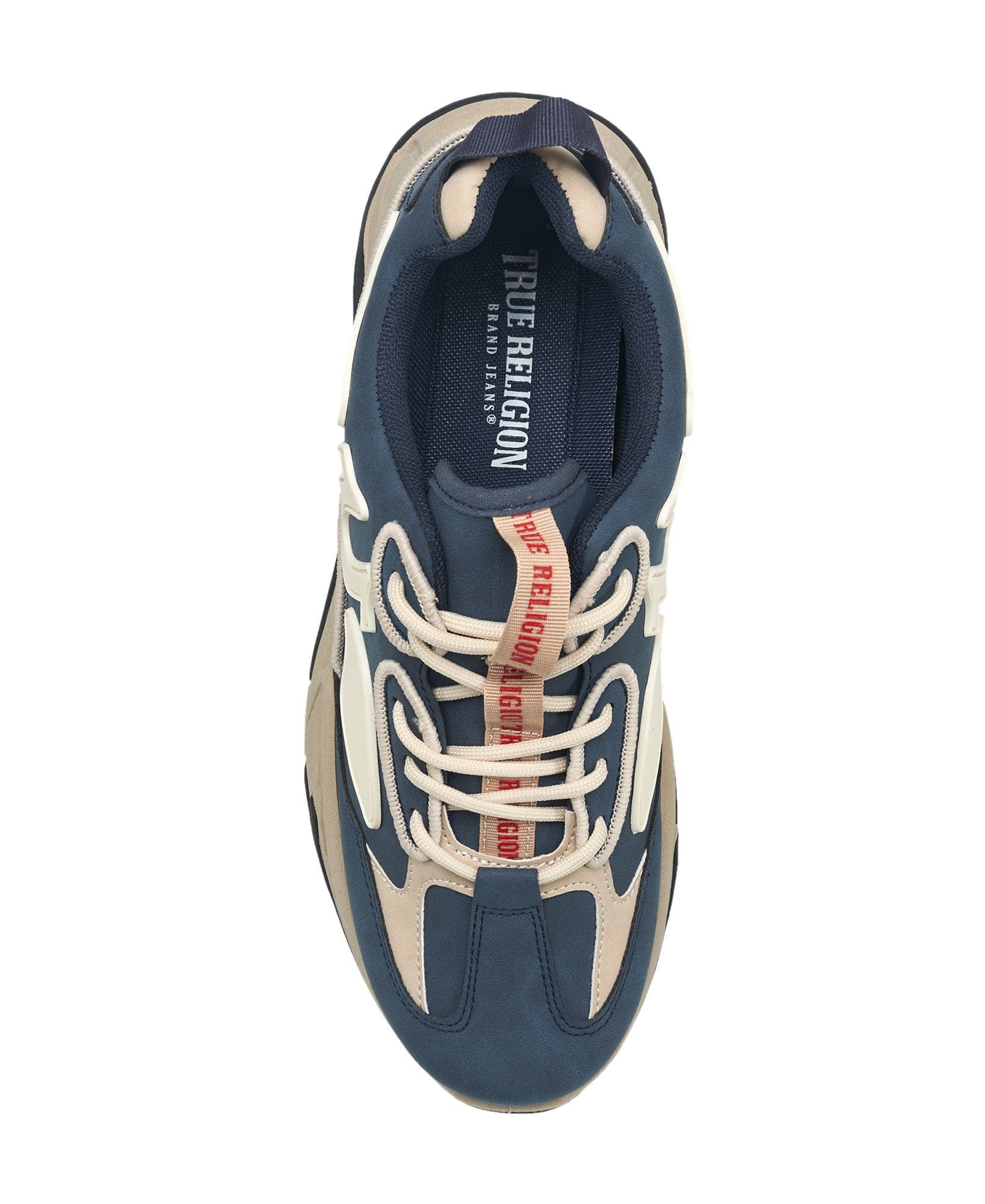 Jeremiah Horseshoe Logo Chunky Snearker, Alternate, color, Blue