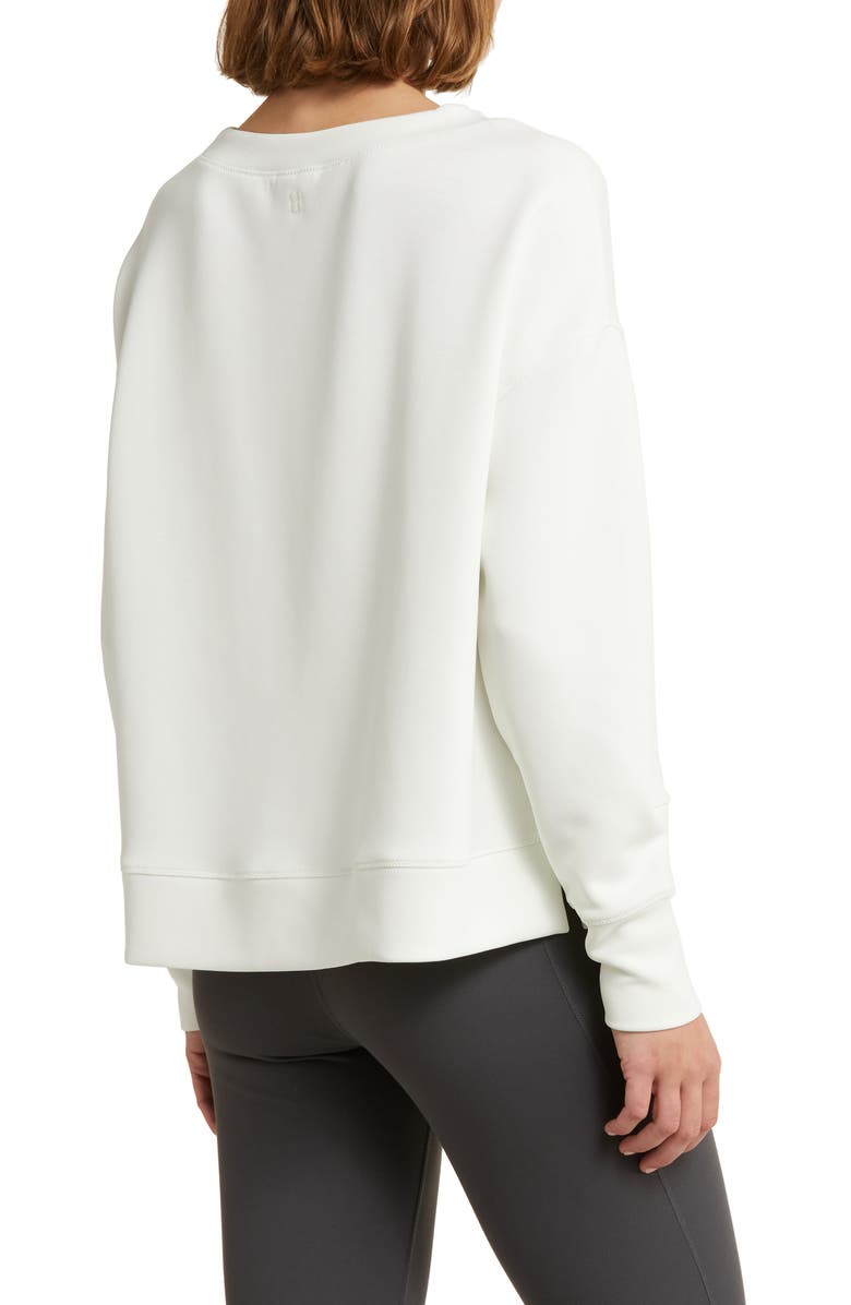 Sweaty Betty Sand Wash CloudWeight Sweatshirt, Alternate, color, 