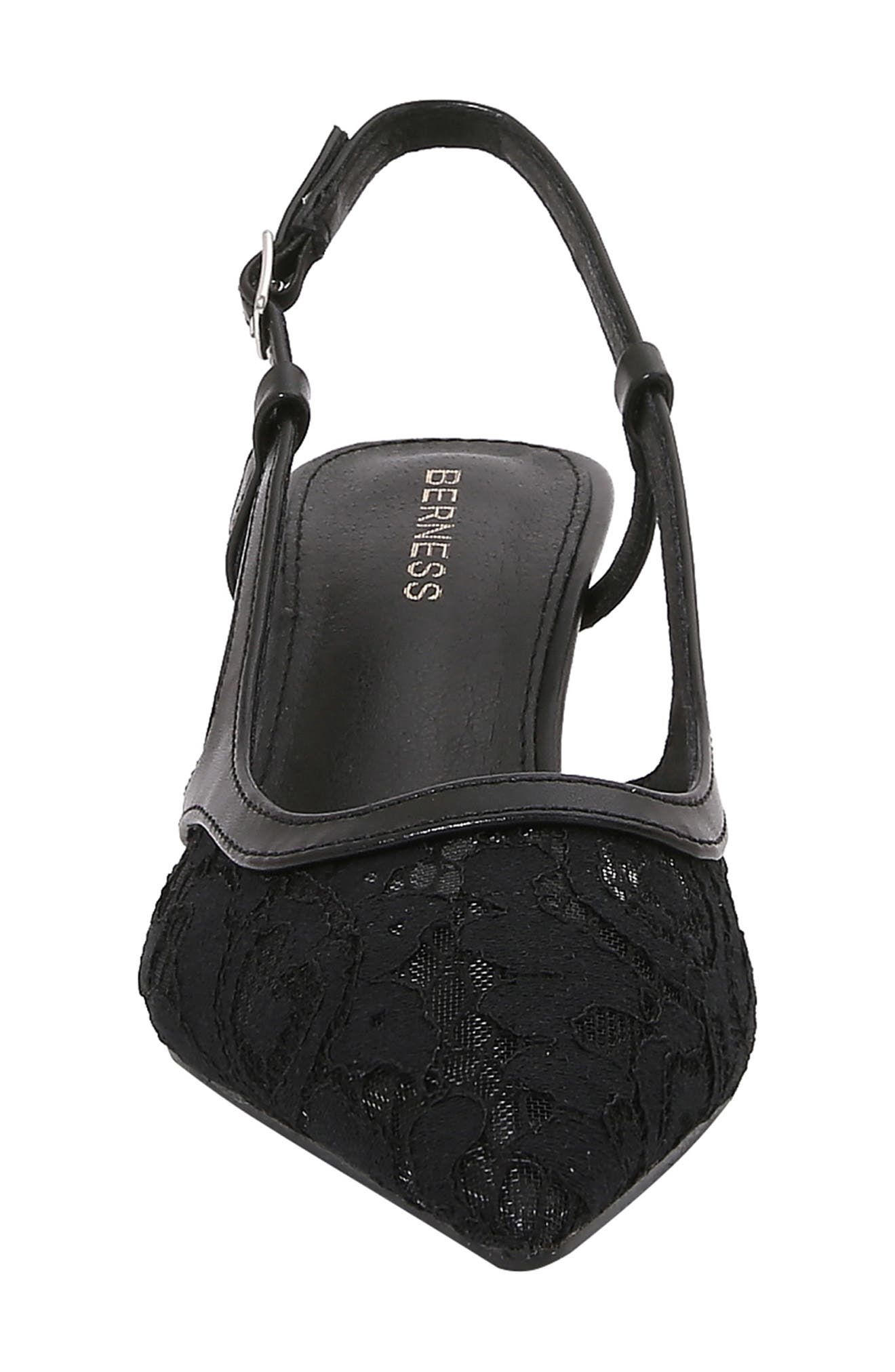 BERNESS Heidi Lace Slingback Pump, Alternate, color, 