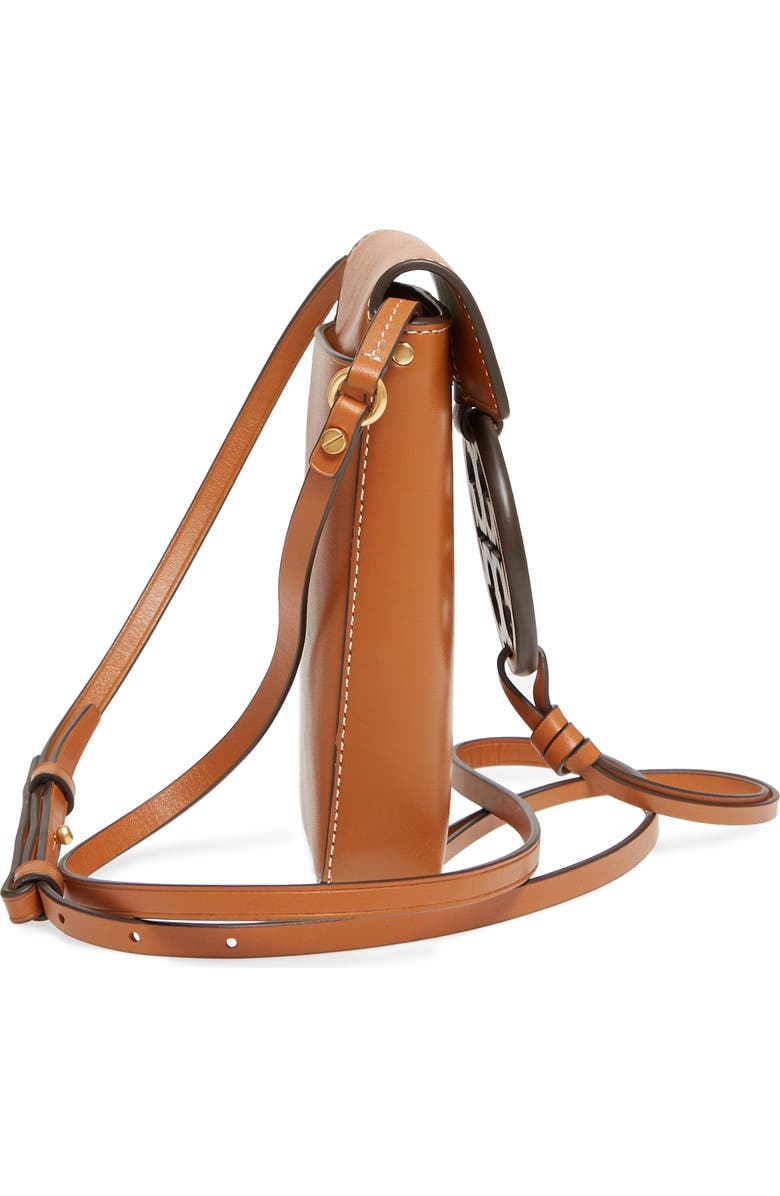 Tory Burch Miller Leather Phone Crossbody Bag, Alternate, color,