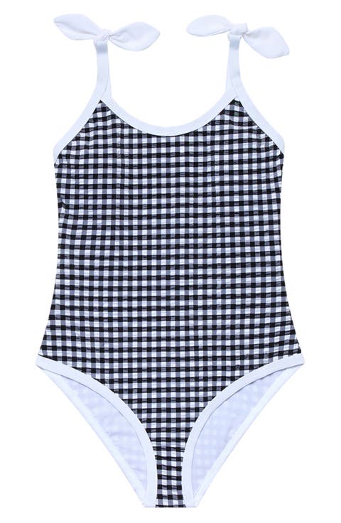 Kids' Smocked One-Piece Swimsuit (Big Kid)