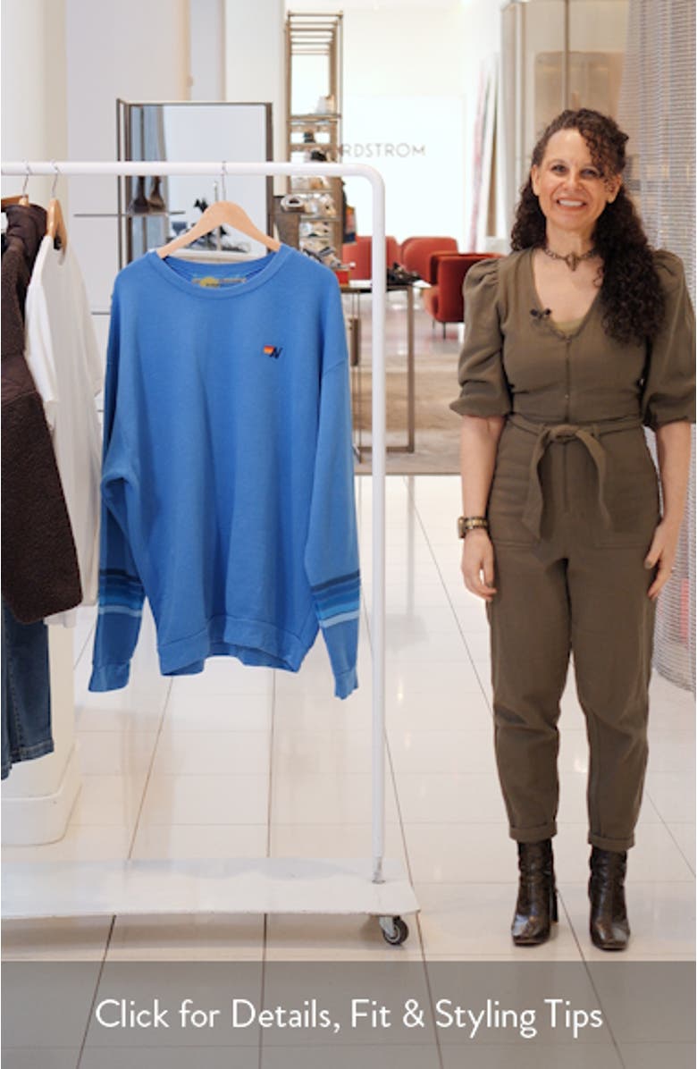 Rugby Stitch Sweatshirt, sales video thumbnail