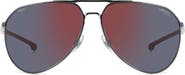 Carrera Eyewear x Ducati Carduc 67mm Oversize Aviator Sunglasses