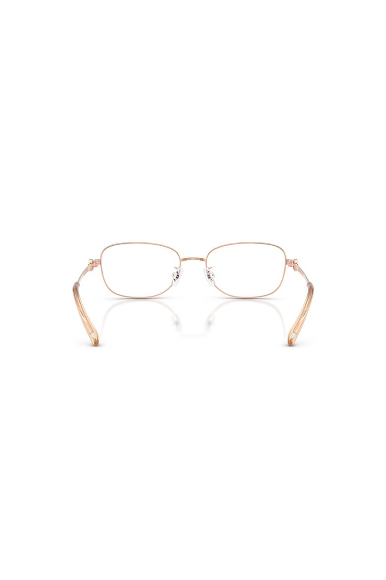 53mm Rectangle optical glasses, Alternate, color, Copper