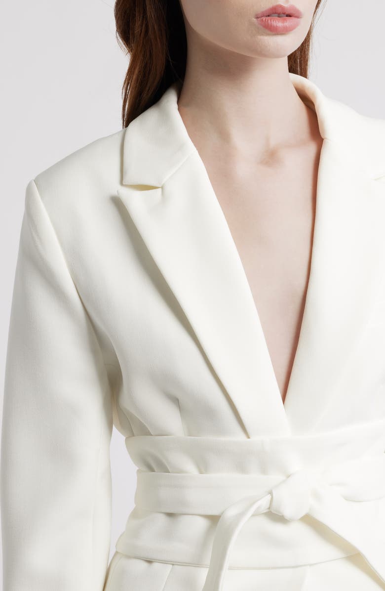 Odd Muse The Ultimate Muse Belted Blazer, Alternate, color, White