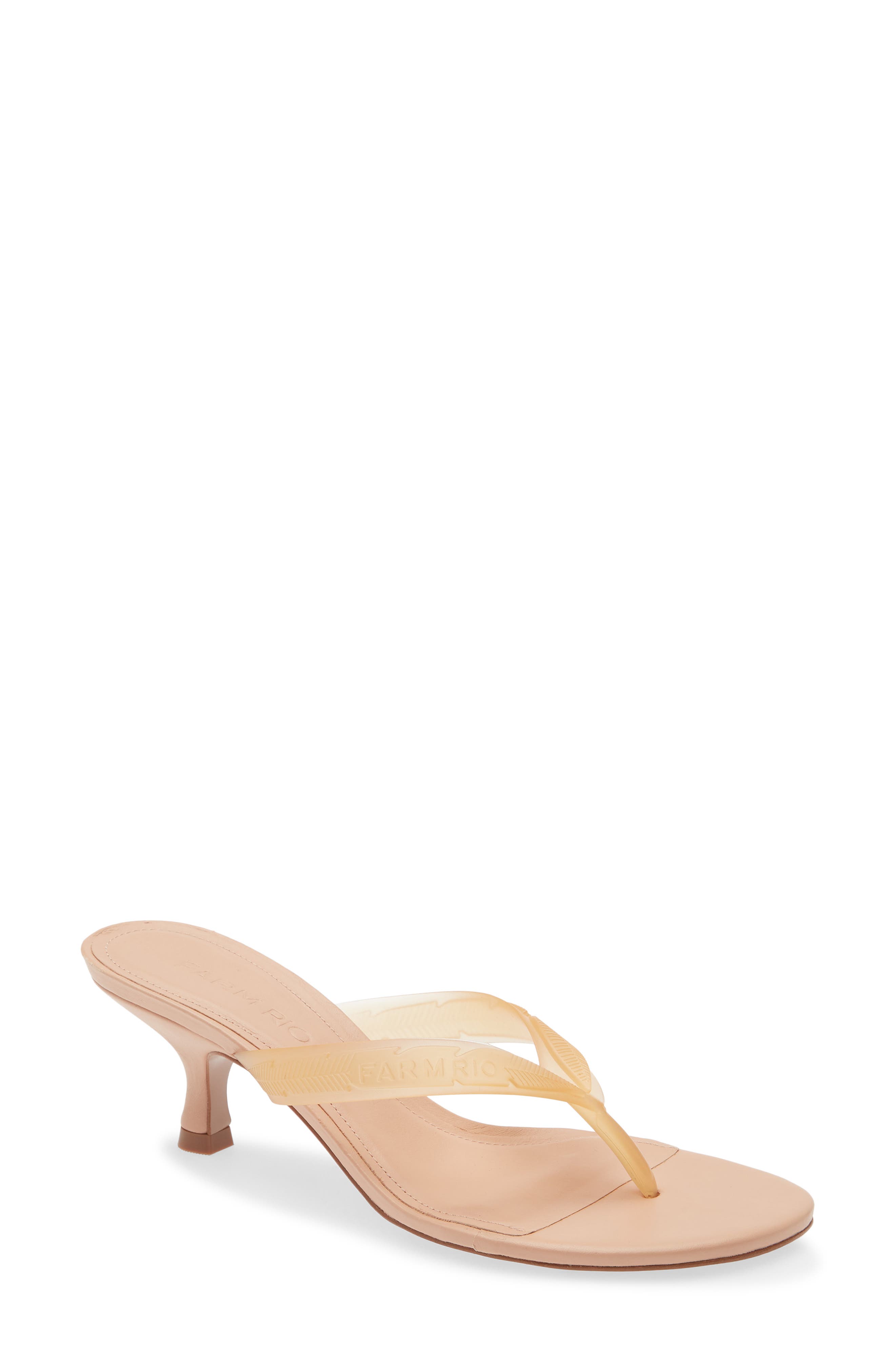 FARM Rio Rob Thong Slide Sandal, Main, color, Old Blush