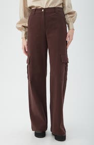 Trina Turk Haden Stretch Cotton Cargo Pants