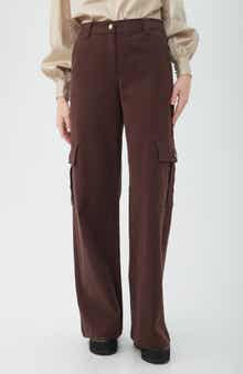 Trina Turk Haden Stretch Cotton Cargo Pants