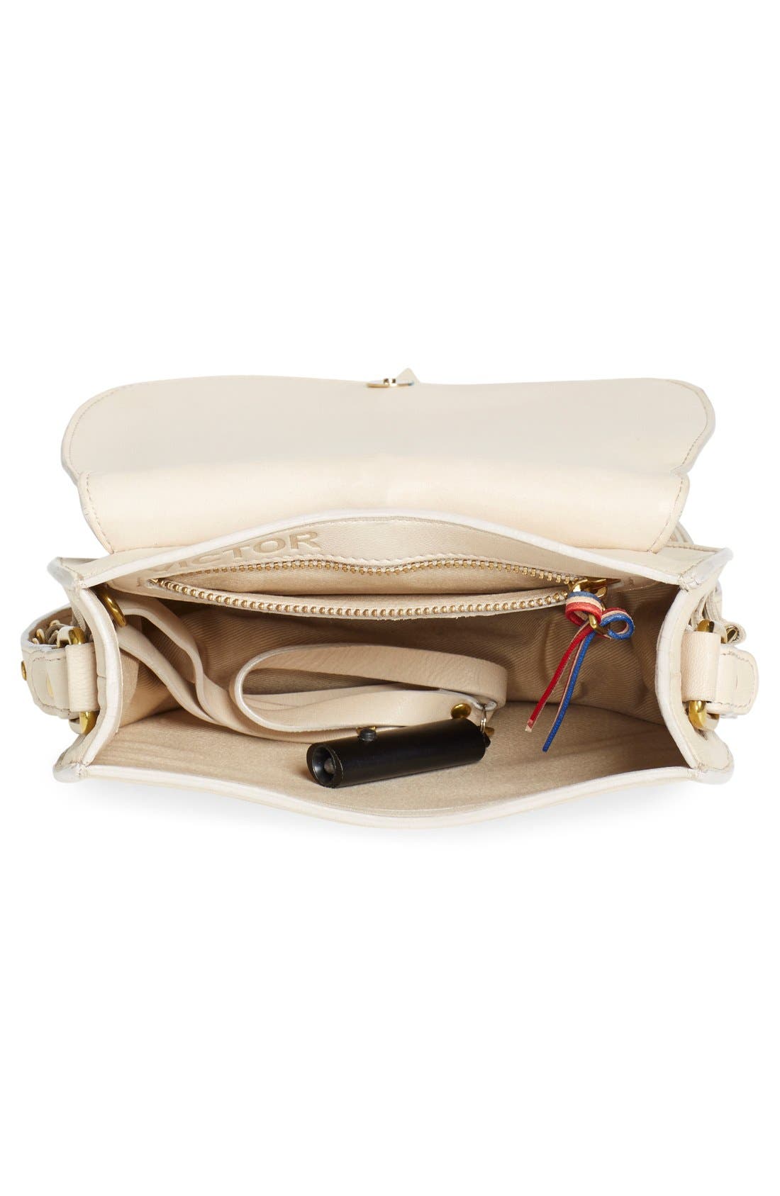 'Victor' Crossbody, Alternate, color, CREME