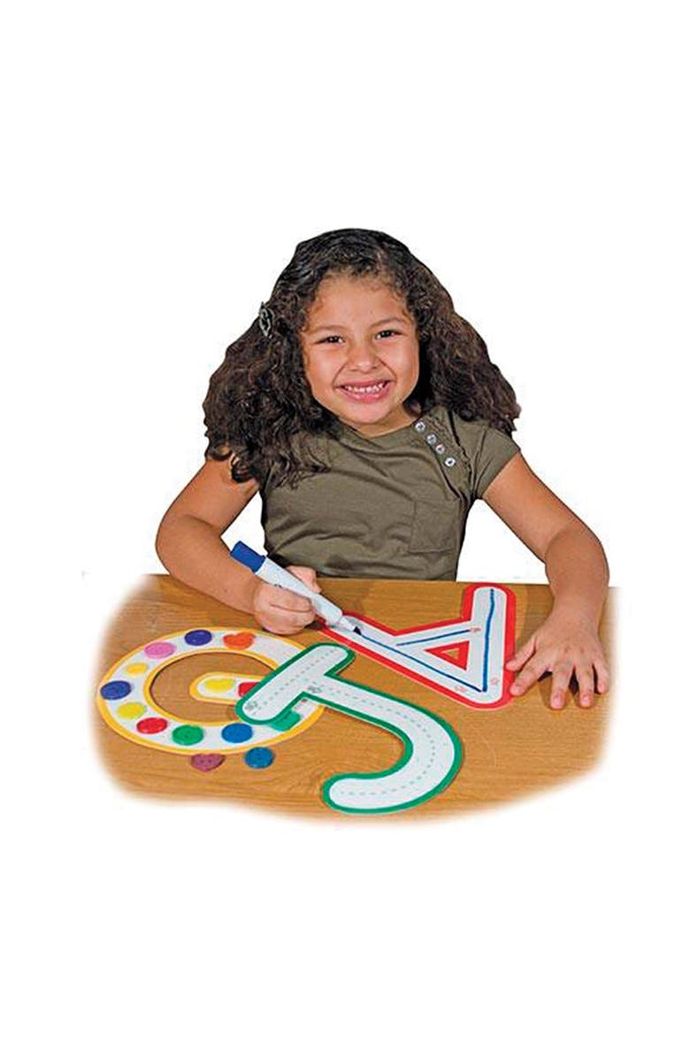 Roylco Follow Along Dry-Erase Letters - Reusable Handwriting Practice, Alternate, color, 