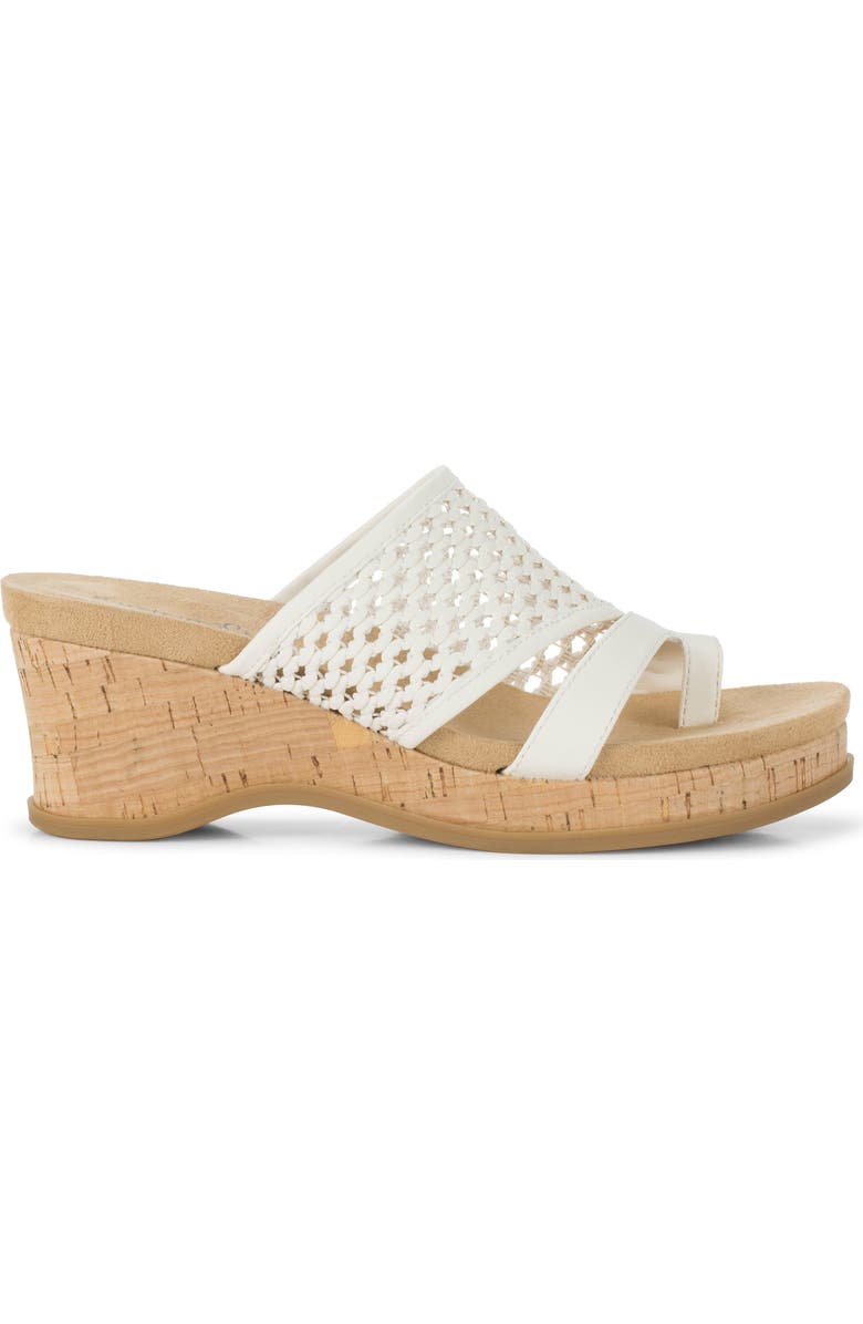 BARETRAPS Cherish Wedge Sandal, Alternate, color, Cream