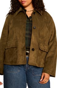 Sanctuary Avid Faux Suede Jacket