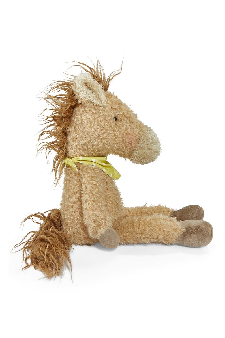 Pony Boy Horse Plush Toy, Alternate, color, LIGHT BROWN