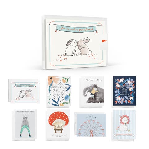 Friendship Greeting Card Pack Assorted Set (8 ct.)