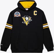 Mitchell & Ness Men's Mitchell & Ness Mario Lemieux Black Pittsburgh Penguins 1992 Name & Number Premium Pullover Hoodie