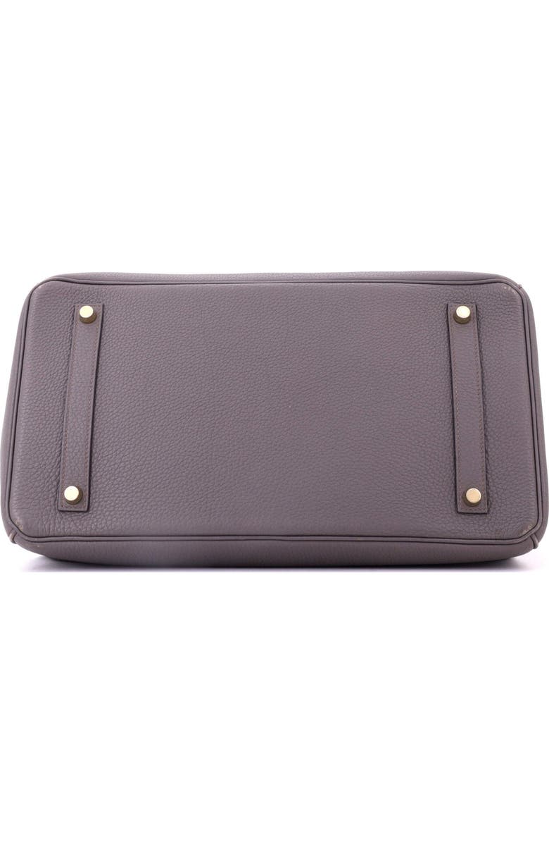 Pre-Owned Hermes Birkin Handbag Grey Togo with Gold Hardware 35, Alternate, color, Etain