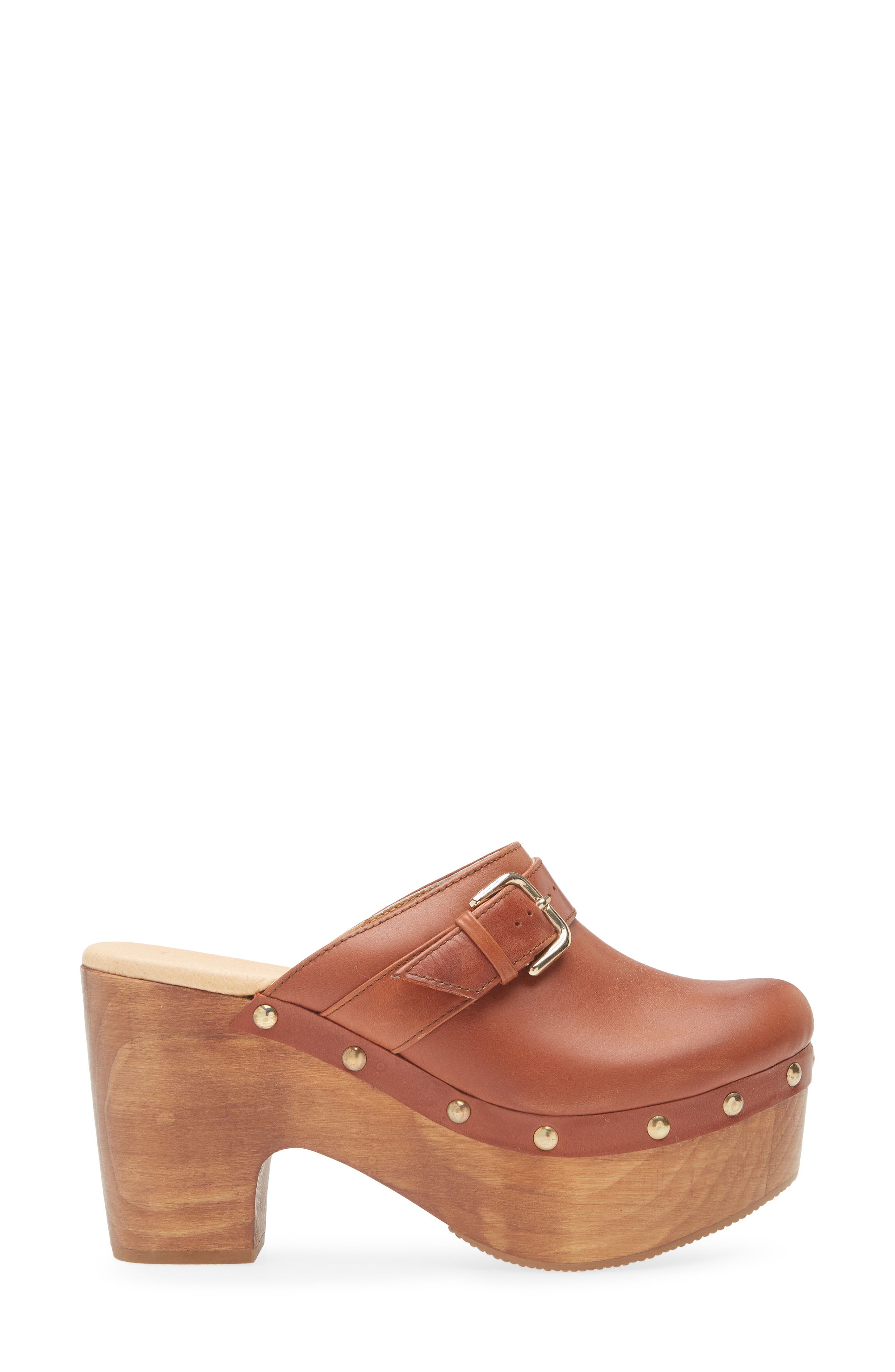 Cordani Platform Mule, Alternate, color, Old Cognac