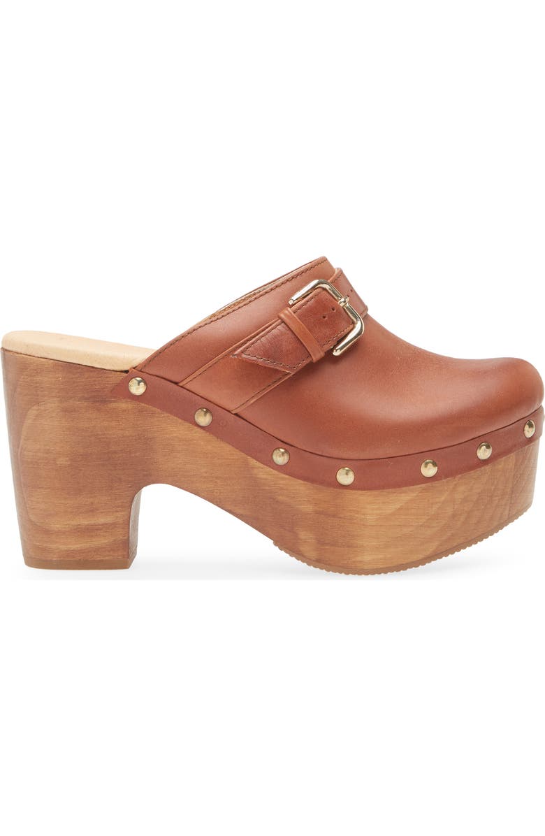 Cordani Platform Mule, Alternate, color, Old Cognac