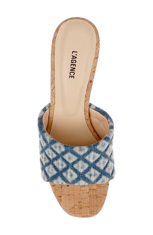 L AGENCE L'AGENCE GABRIELL PLATFORM SLIDE SANDAL 
