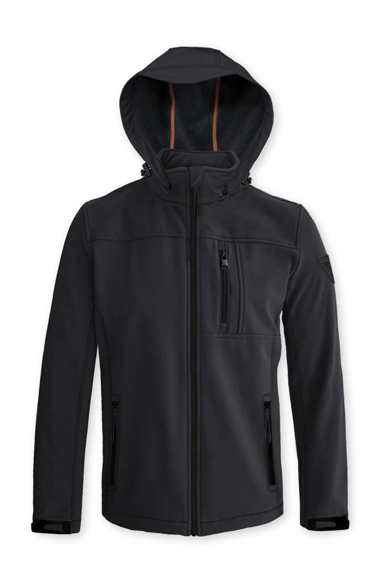 Point Zero SOFTSHELL DEWSPO BONDED MESH JACKET, Main, color, 