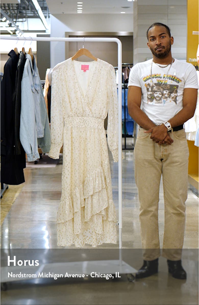 Cristiana Long Sleeve Midi Dress, sales video thumbnail