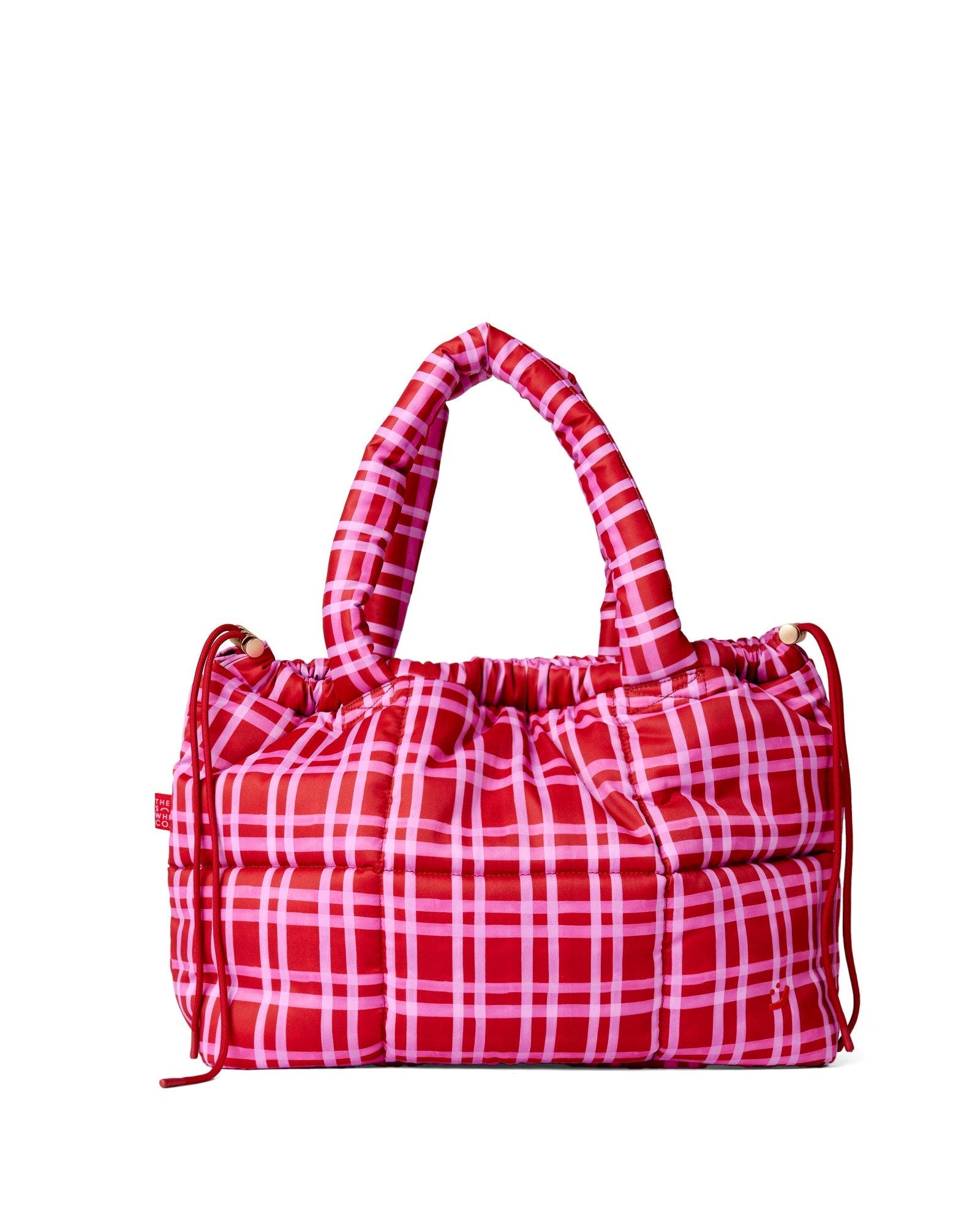 Raspberry Lemonade Marshmallow Midi Tote, Main, color, Raspberry Lemonade Pink