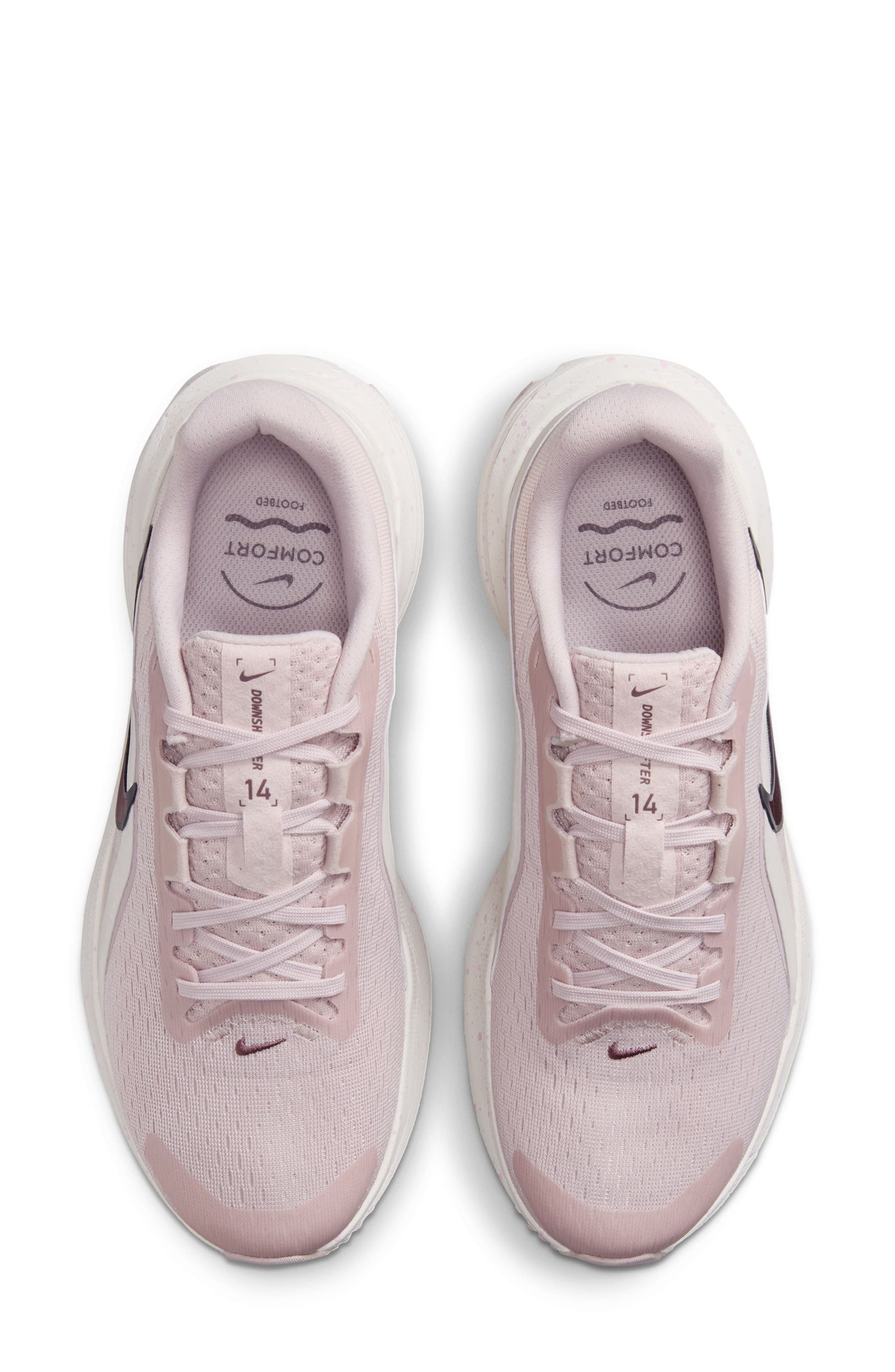 Nike Downshifter 14 Running Shoe, Alternate, color, Clay Red/ Tattoo/ Rose