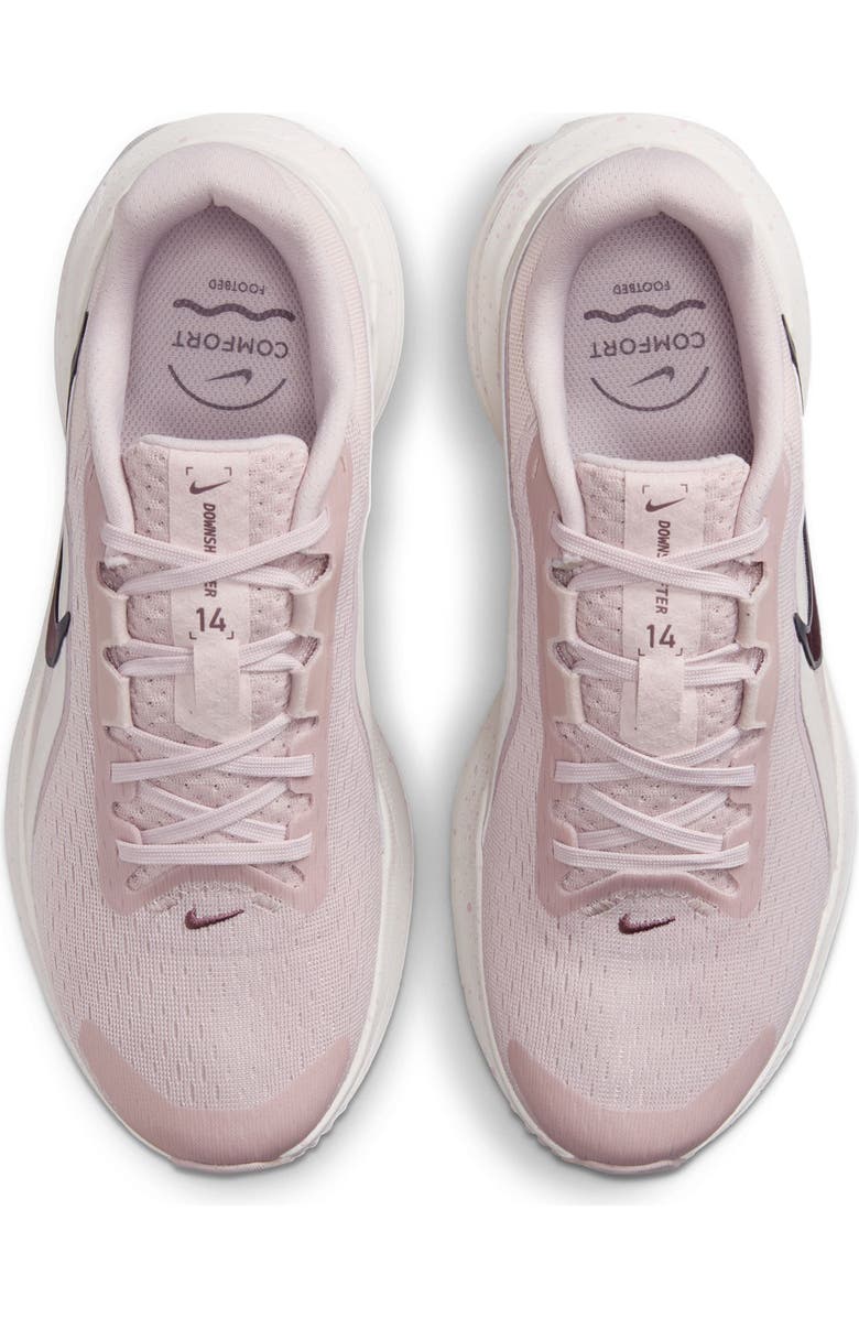 Nike Downshifter 14 Running Shoe, Alternate, color, Clay Red/ Tattoo/ Rose