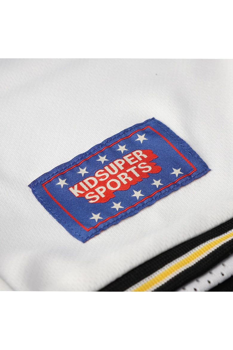 Unisex NBA & KidSuper Studios by Fanatics White Utah Jazz Hometown Shorts, Alternate, color, White