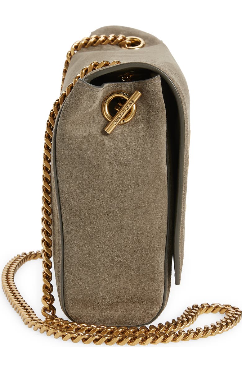 Saint Laurent Kate Supple Reversible Leather Shoulder Bag, Alternate, color,