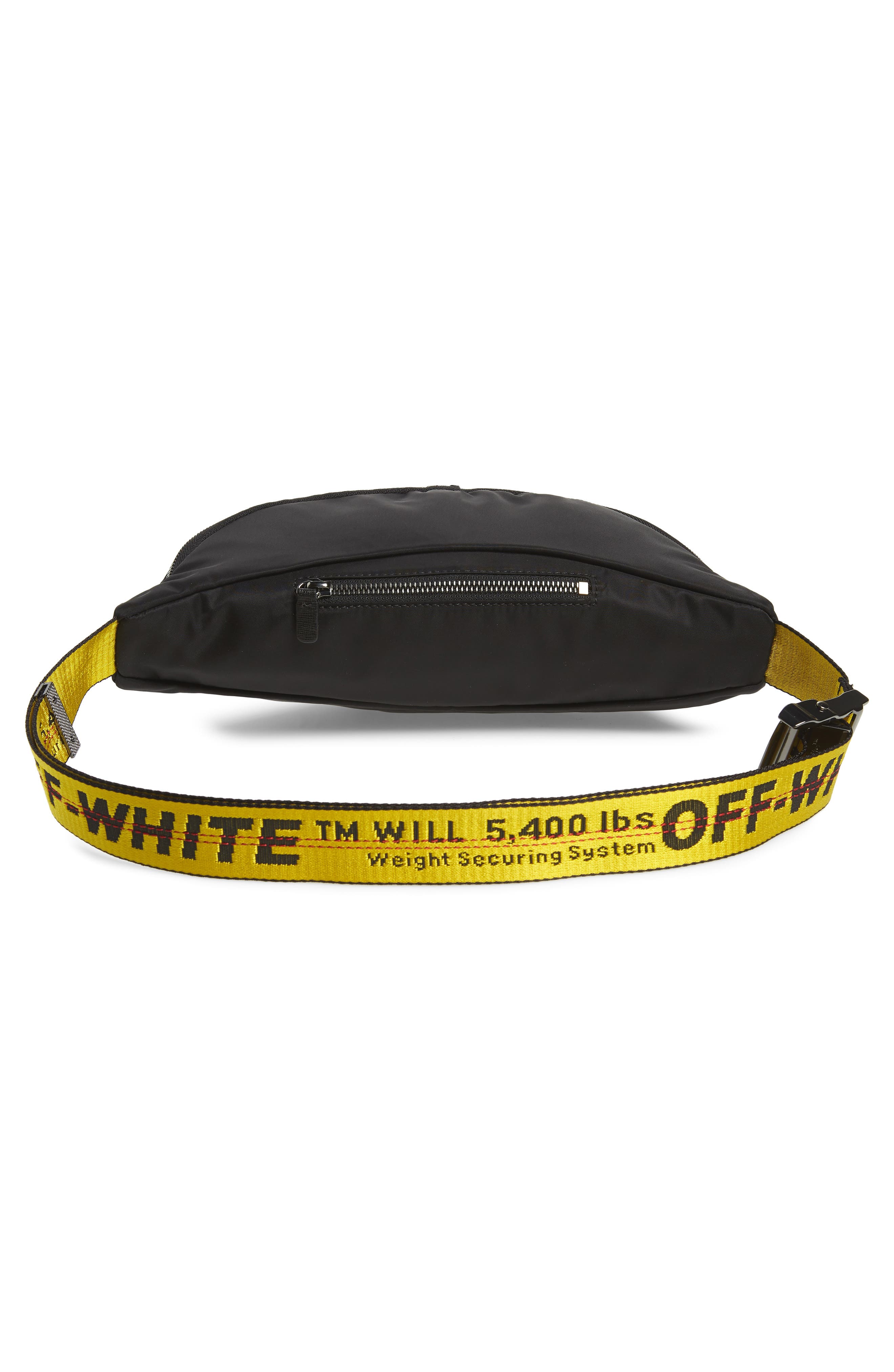 Off-White Industrial Belt Bag, Alternate, color, 