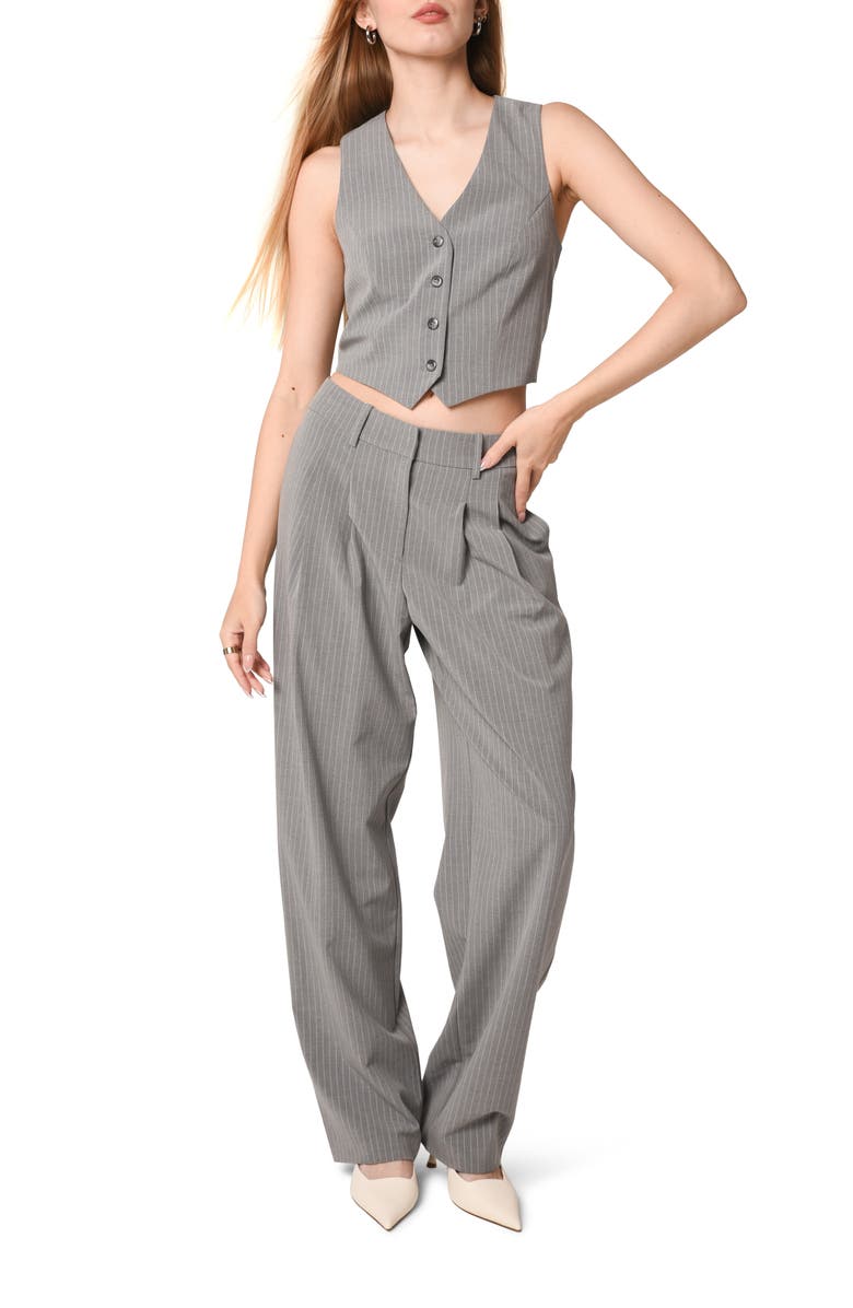 WAYF Icon Stripe Vest, Main, color,