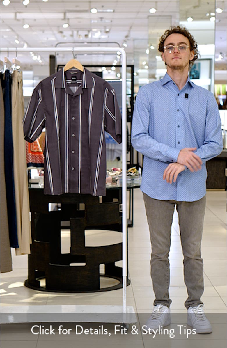 C-Lars Relaxed Fit Camp Shirt, sales video thumbnail