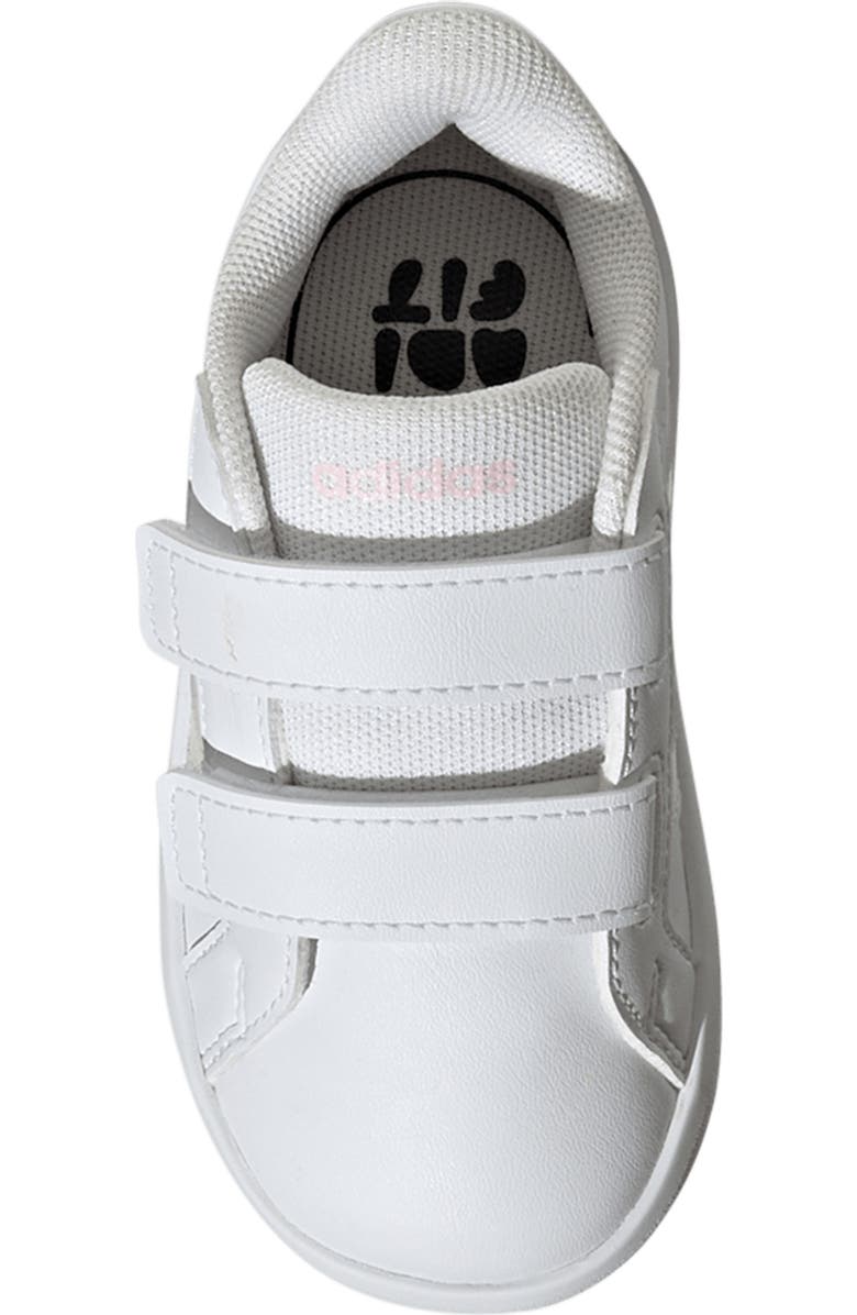 adidas Kids' Grand Court 3.0 CF Sneaker, Alternate, color, Footwear White/ Iridescent