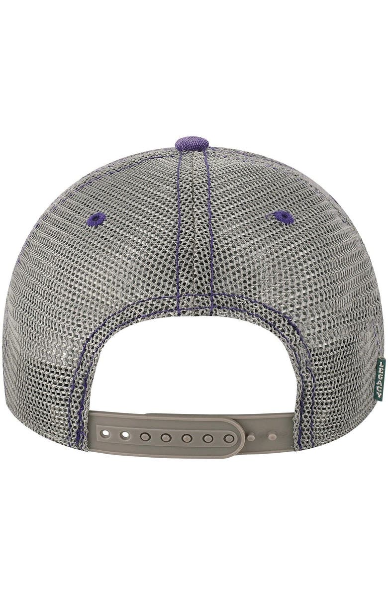 LEGACY ATHLETIC Men's Purple Northwestern Wildcats Sunset Dashboard Trucker Snapback Hat, Alternate, color, Purple