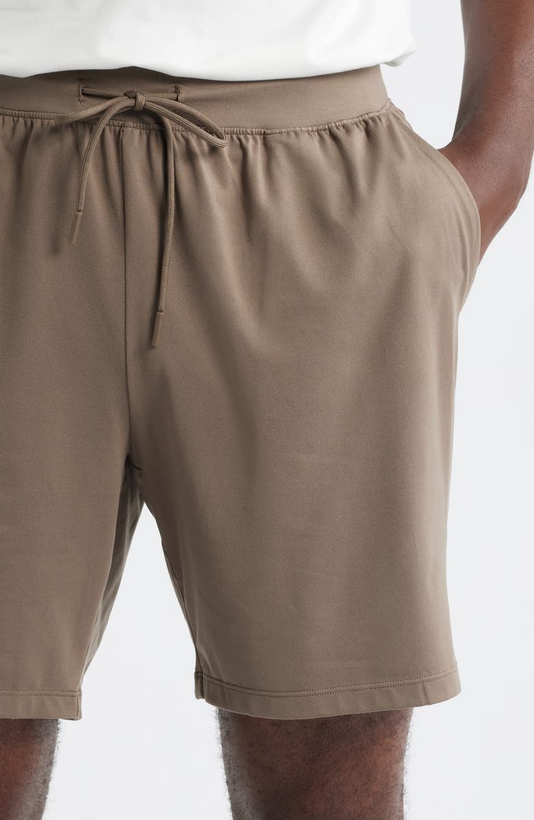 Zella Live In Shorts, Alternate, color, Brown Morel